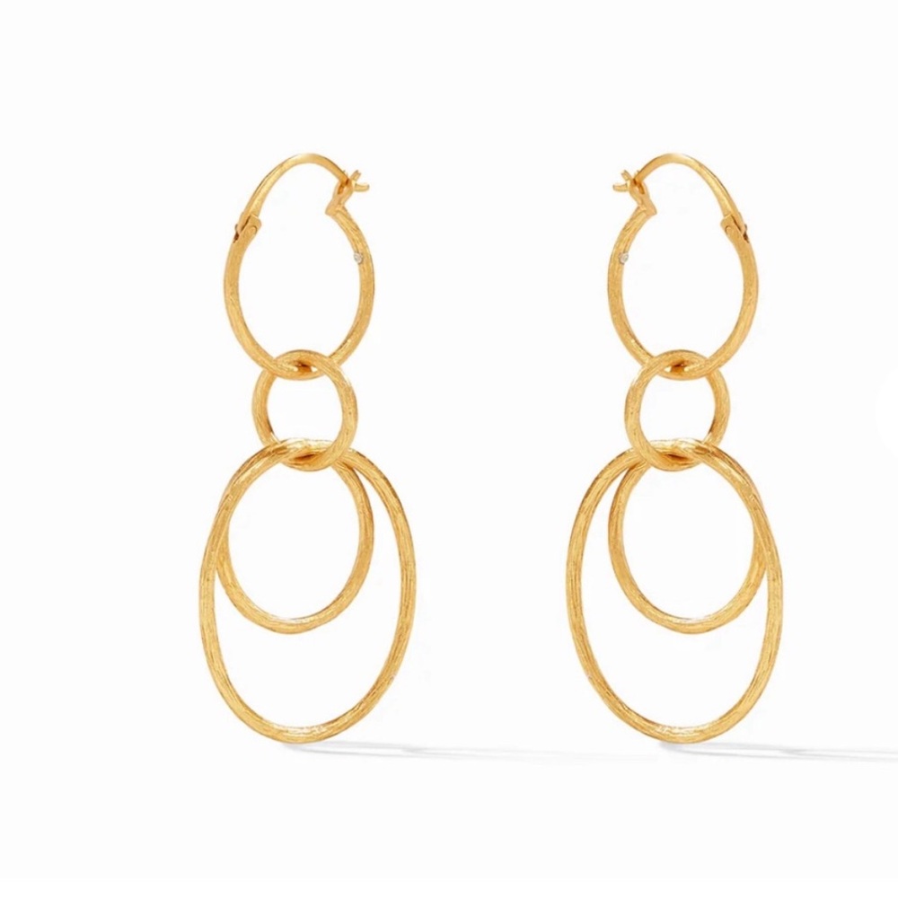 Julie Vos Simone 3 in 1 Earring